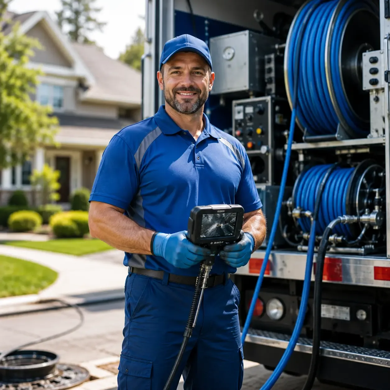 Local outdoor drain cleaning specialists in Big Flats, NY